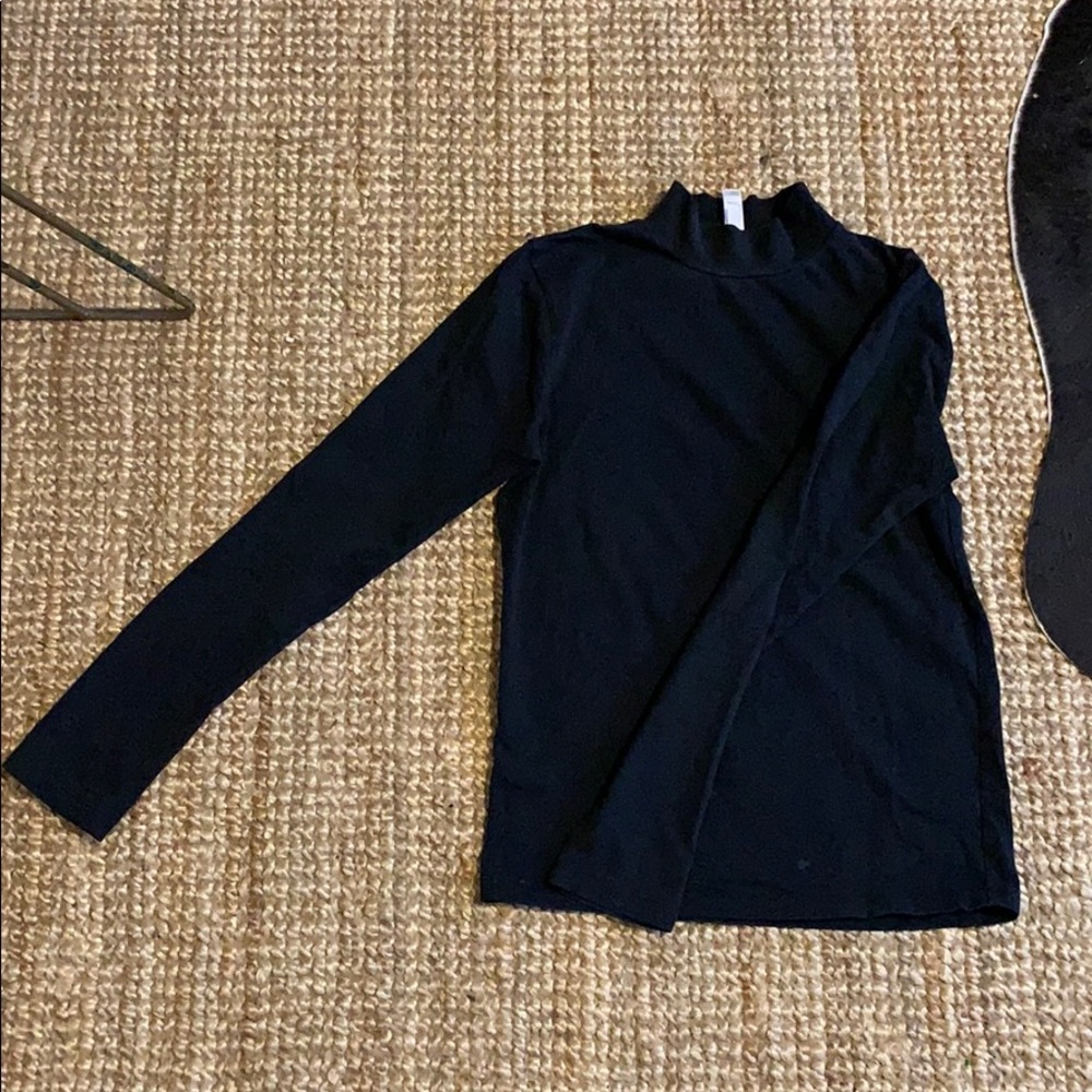Black American Apparel Turtleneck